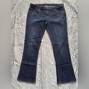 Simply Vera Vera Wang Dark Indigo Flare Jeans